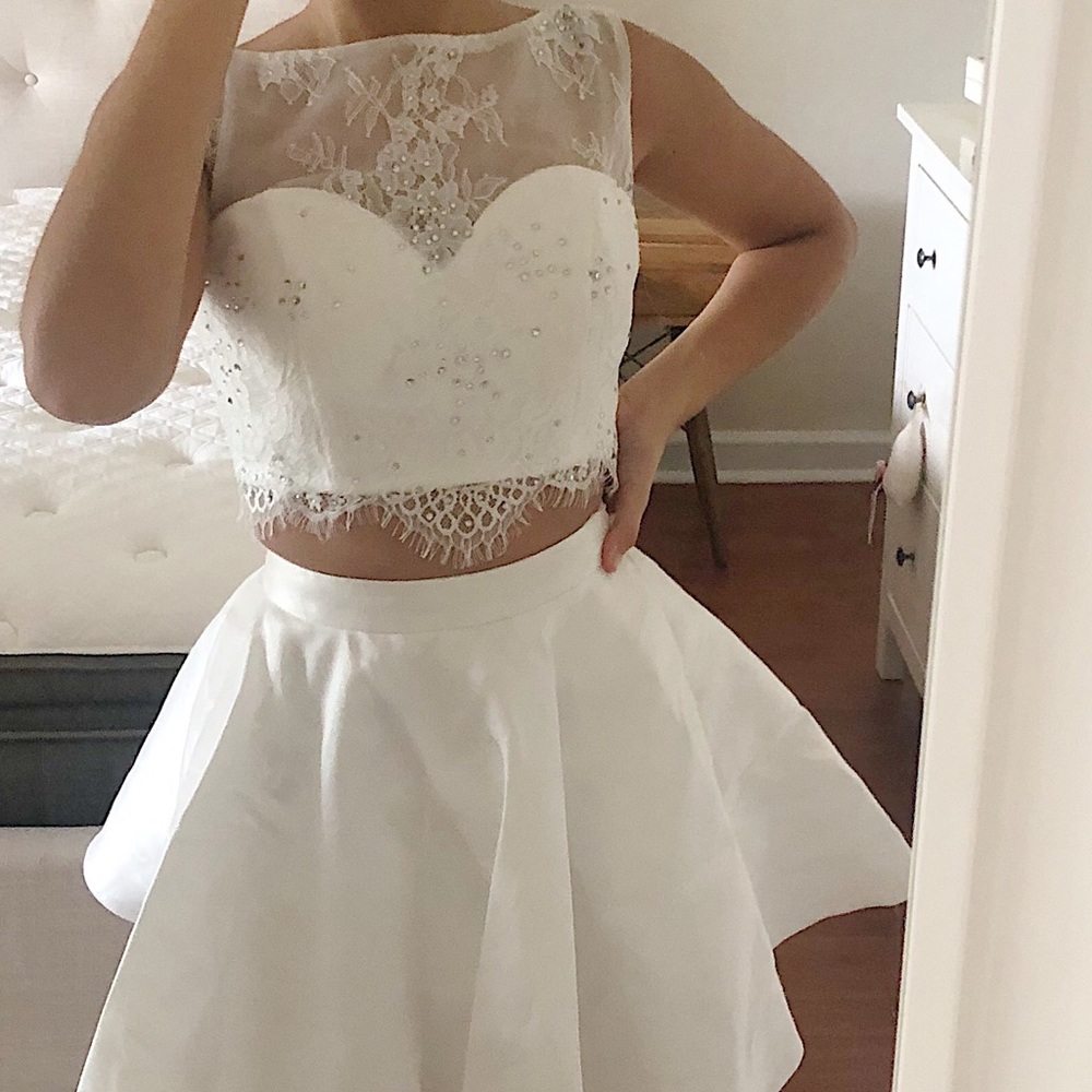 White dress